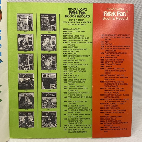 The Flintstones Pebbles and Bamm-Bamm and the Friendly Witch Book & Record 1977 - Picture 7 of 15